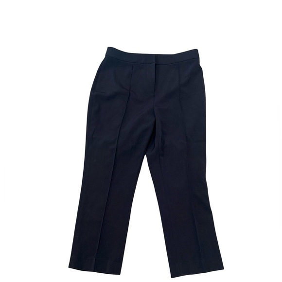 Tory Burch Vanner Everyday Cropped Stretch Pants Straight Leg - Picture 4 of 7